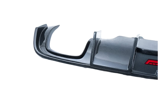 Audi Q5 carbon fiber rear diffuser 2012–2018