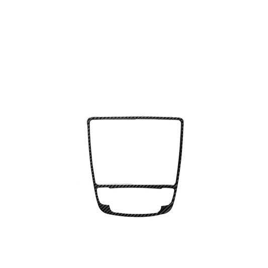 Audi carbon fiber center console stick on panel 2012–2018