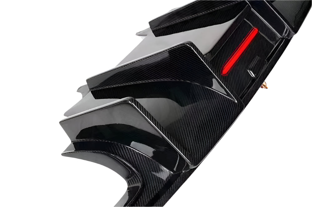 Audi Q5 carbon fiber rear diffuser 2012–2018
