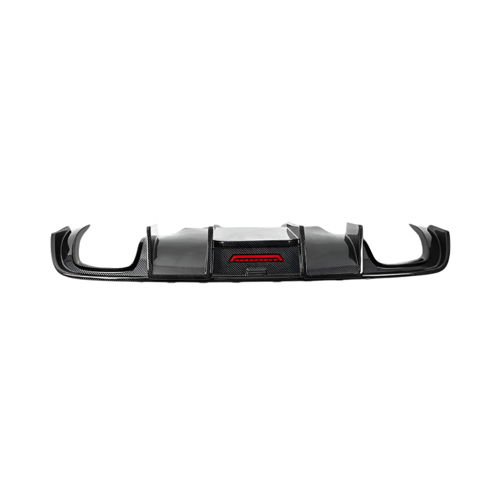Audi Q5 carbon fiber rear diffuser 2012–2018