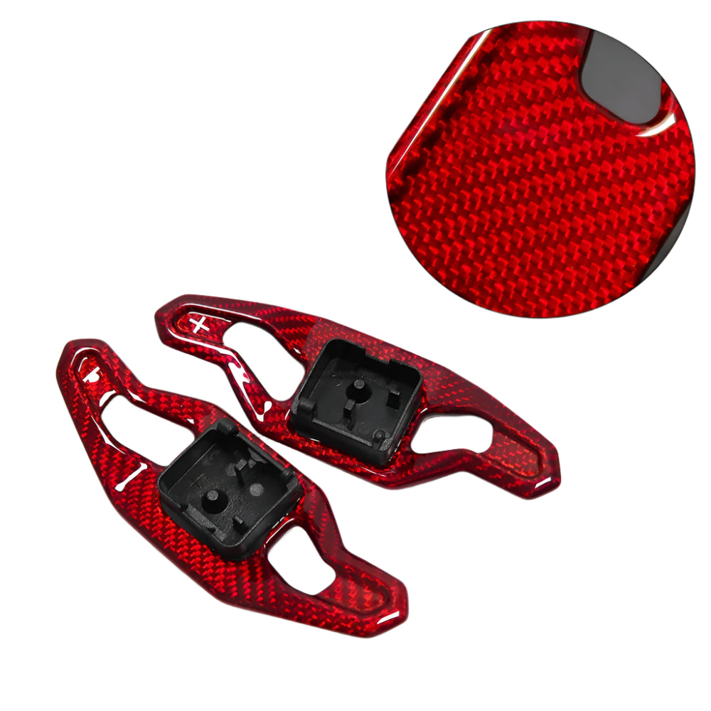 Audi Q8 SQ8 RSQ8 Q2 SQ2 carbon fiber paddle shifters stick on 2017–2021