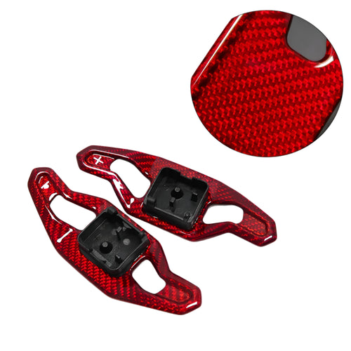 Audi Carbon Fiber Paddle Shifters Stick On Q8 SQ8 RS Q8 RSQ8 2019-2021 Q2 SQ2 2017-2021