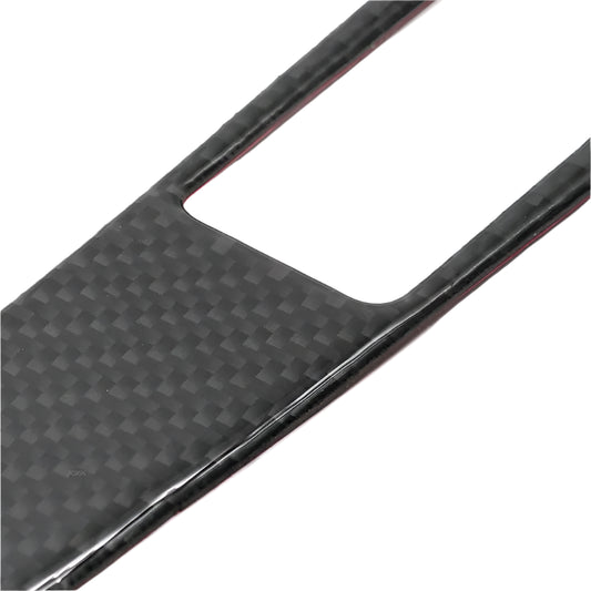 Audi A4 A5 Q5 carbon fiber center control stick on cover 2009–2018